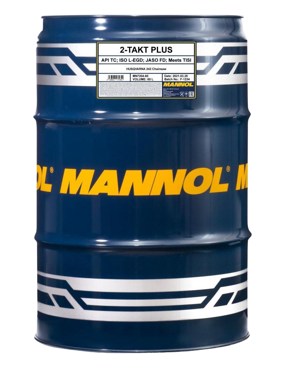 Моторное масло Mannol 2-TAKT PLUS, 60л (Mannol: 1406)